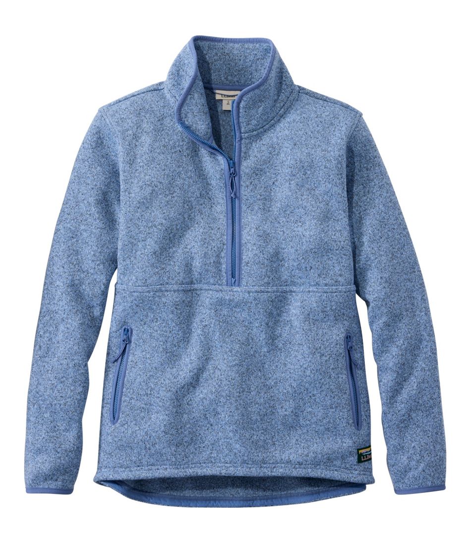 Women's L.L.Bean Sweater Fleece Half-Zip Pullover - L.L.Bean Exclusive