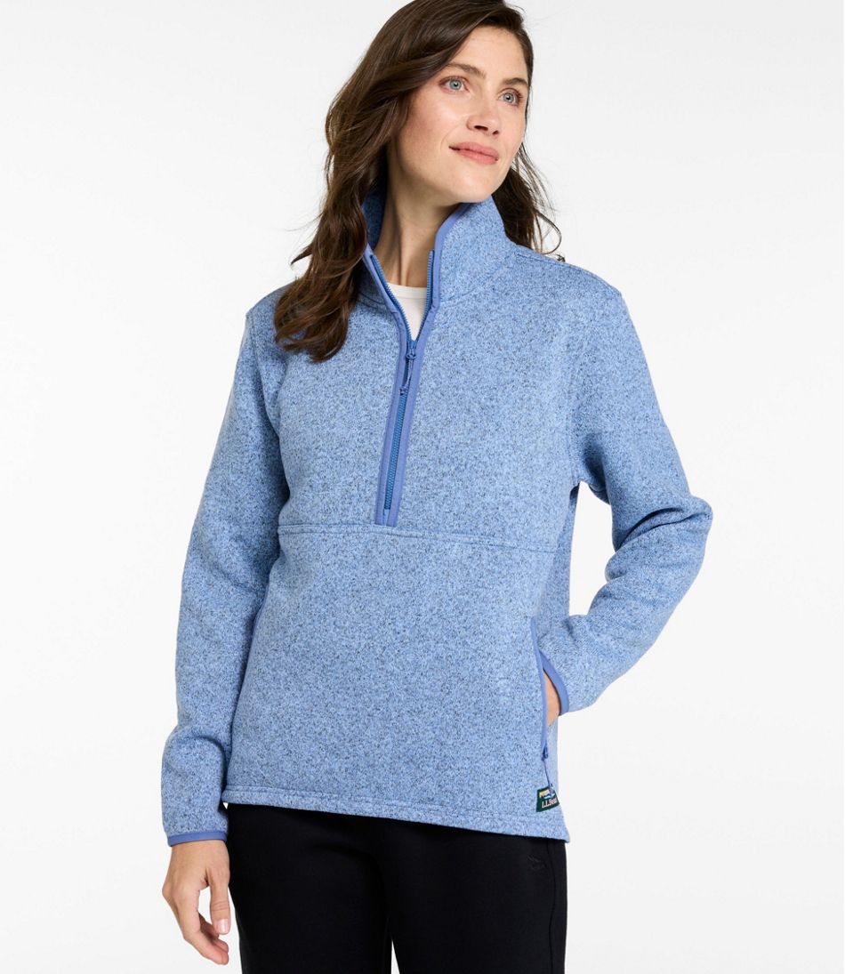 Women's L.L.Bean Sweater Fleece Half-Zip Pullover - L.L.Bean Exclusive