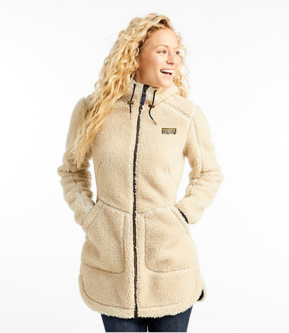 Women's Mountain Pile Fleece Coat - L.L.Bean Classic