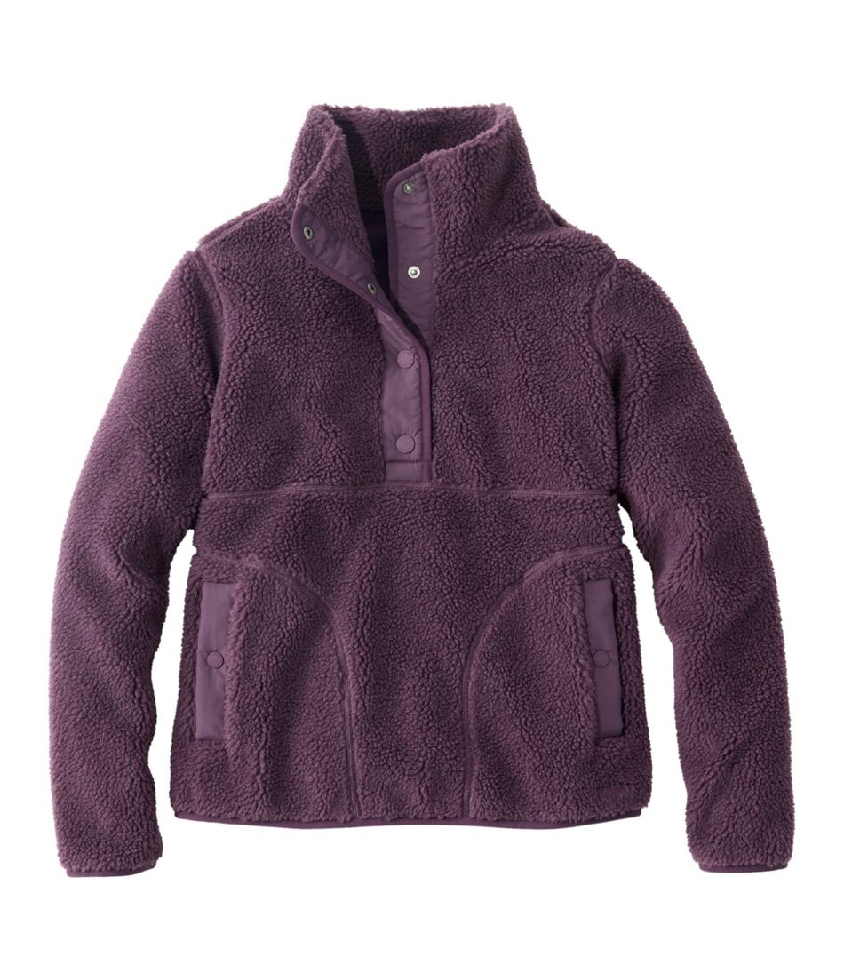 Women's Bean's Sherpa Fleece Pullover - L.L.Bean Essential