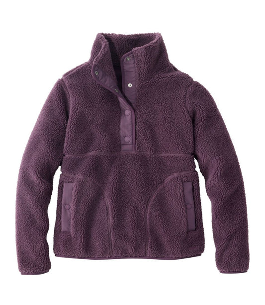 Women's Bean's Sherpa Fleece Pullover - L.L.Bean Essential