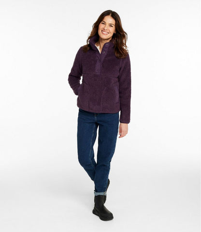 Women's Bean's Sherpa Fleece Pullover - L.L.Bean Essential