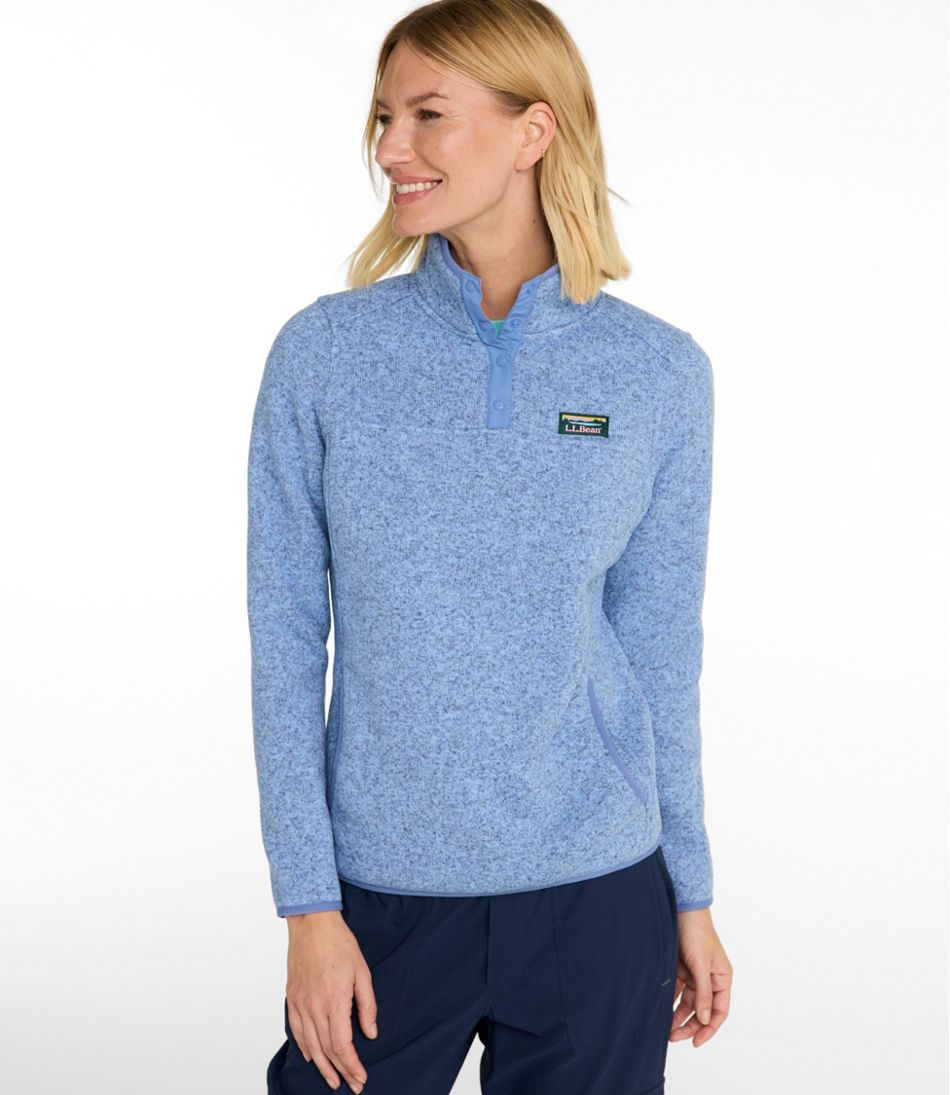 Women's L.L.Bean Sweater Fleece Pullover - L.L.Bean Value