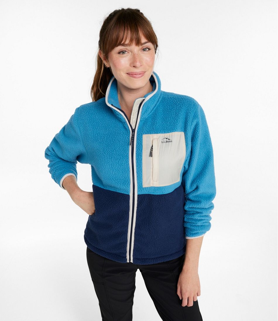 Women's Mountainside Fleece Jacket, Colorblock - L.L.Bean Quality