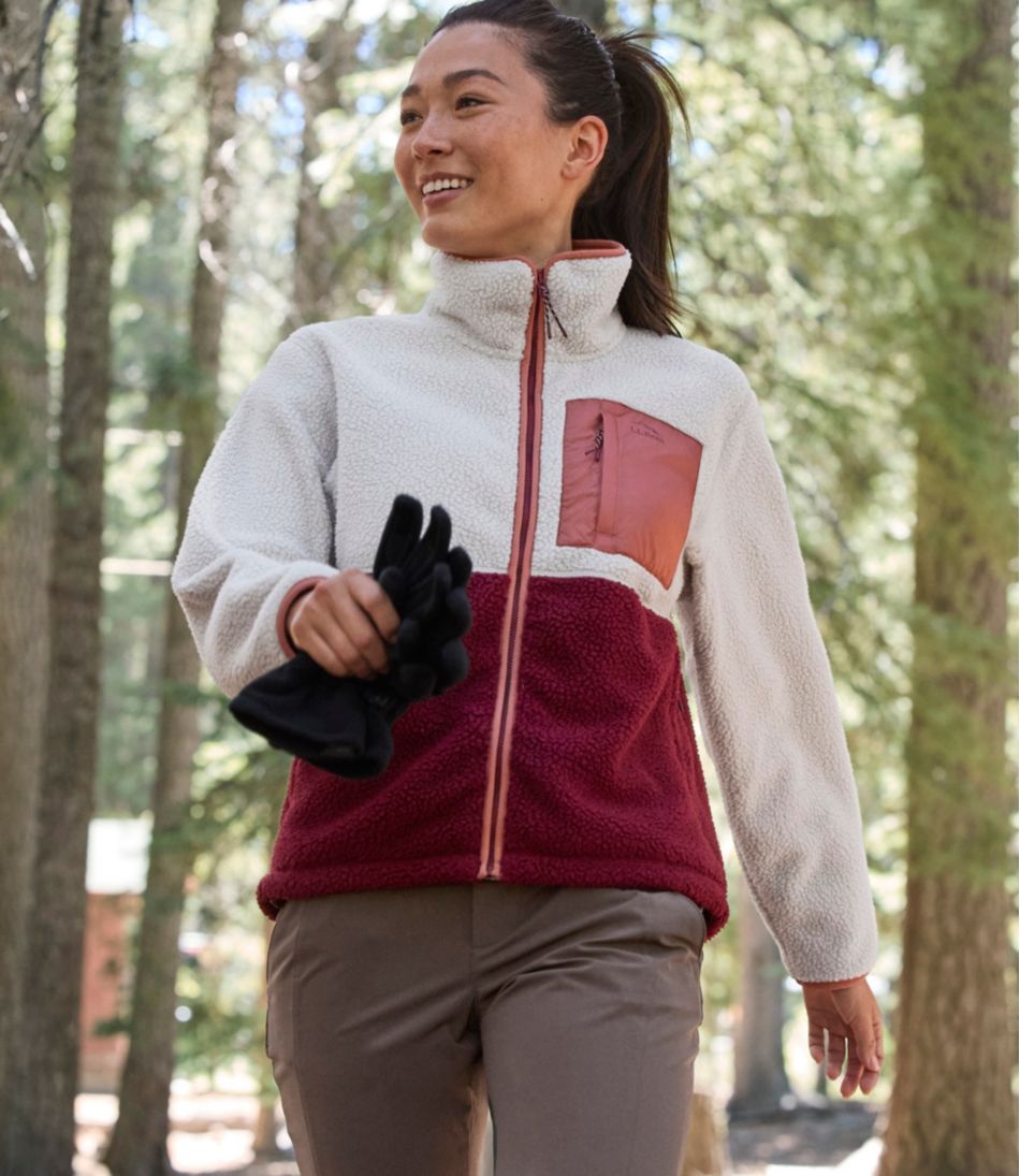 Women's Mountainside Fleece Jacket, Colorblock - L.L.Bean Quality