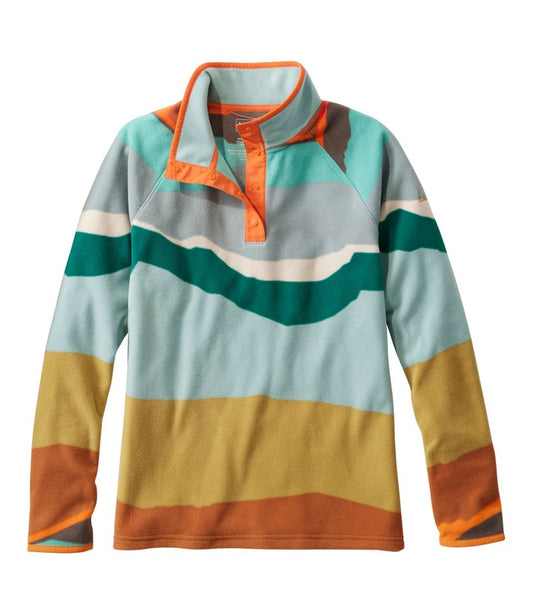Women's All Season Access Fleece Pullover, Print - L.L.Bean Customer Favorite