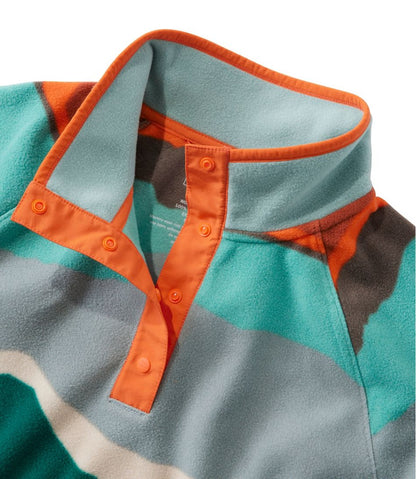 Women's All Season Access Fleece Pullover, Print - L.L.Bean Customer Favorite