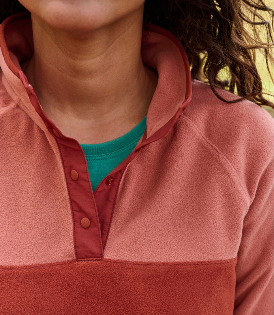Women's All Season Access Fleece Pullover, Colorblock - L.L.Bean Top Pick