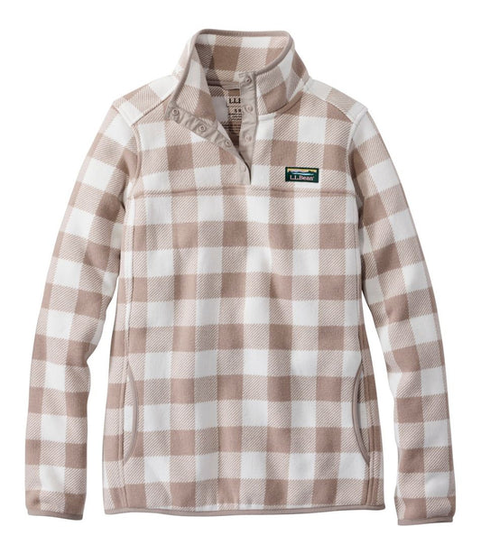 Women's L.L.Bean Sweater Fleece Pullover, Print - L.L.Bean Premium