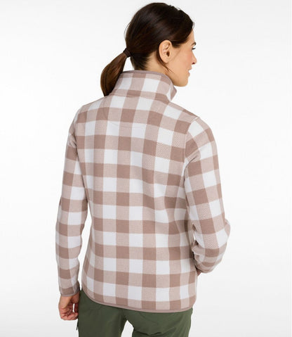 Women's L.L.Bean Sweater Fleece Pullover, Print - L.L.Bean Premium