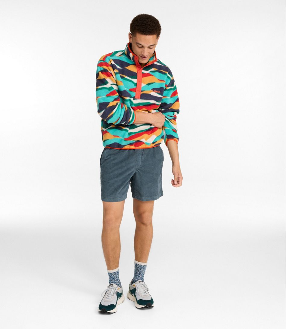 Adults' Bean's Classic Fleece Pullover, Print - L.L.Bean Featured