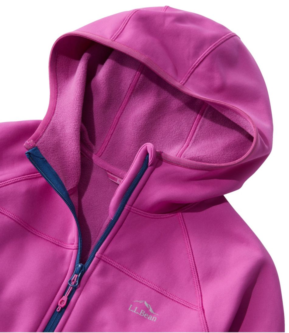Women's PrimaLoft ThermaStretch Fleece Jacket, Hooded Full-Zip - L.L.Bean Trending