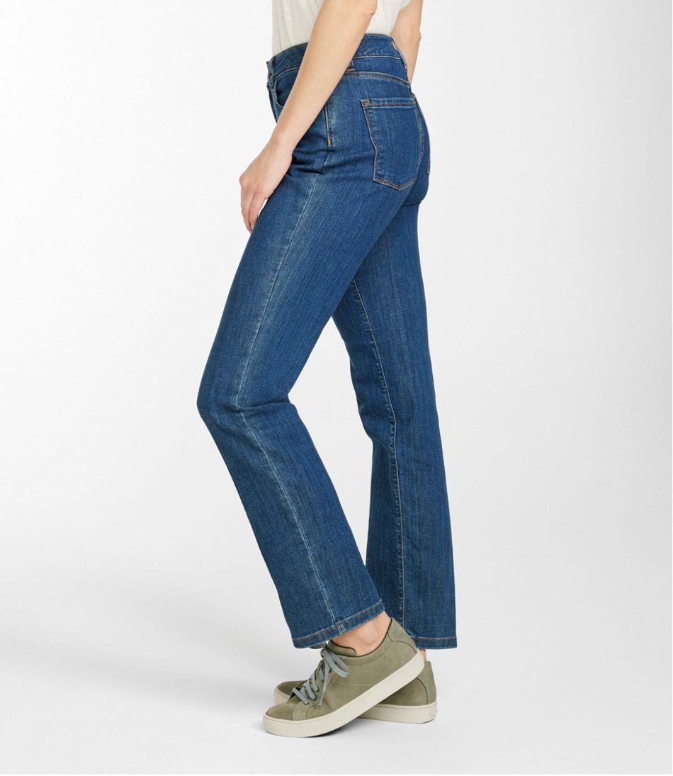 Women's True Shape Jeans, High-Rise Straight-Leg - L.L.Bean Recommended
