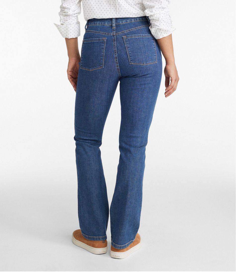 Women's True Shape Jeans, High-Rise Bootcut - L.L.Bean Exclusive