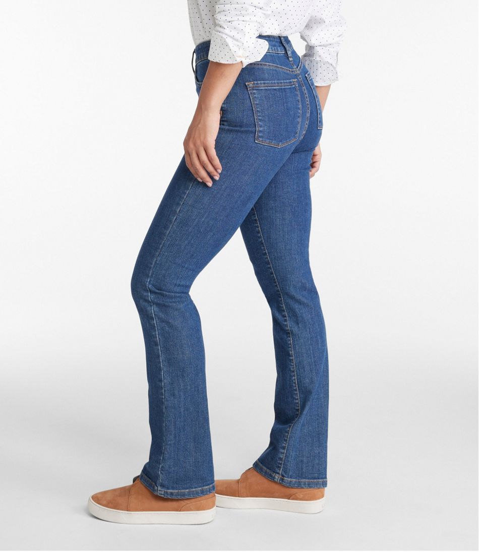 Women's True Shape Jeans, High-Rise Bootcut - L.L.Bean Exclusive