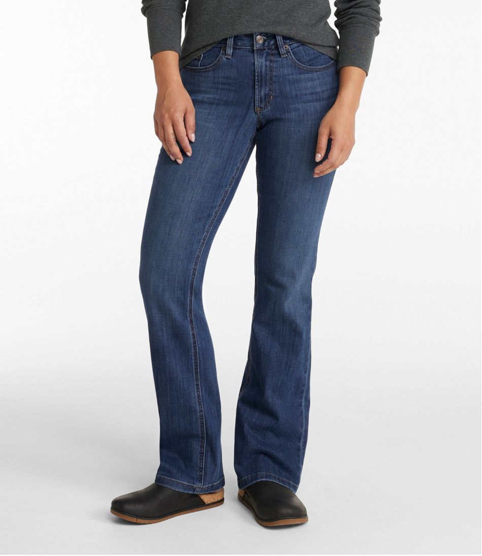 Women's BeanFlex® Jeans, Mid-Rise Bootcut - L.L.Bean Classic