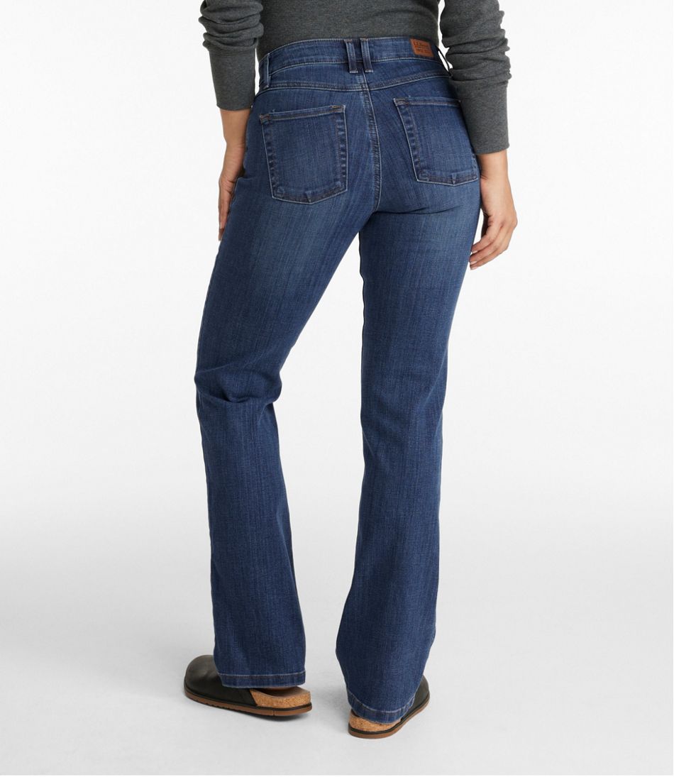 Women's BeanFlex® Jeans, Mid-Rise Bootcut - L.L.Bean Classic