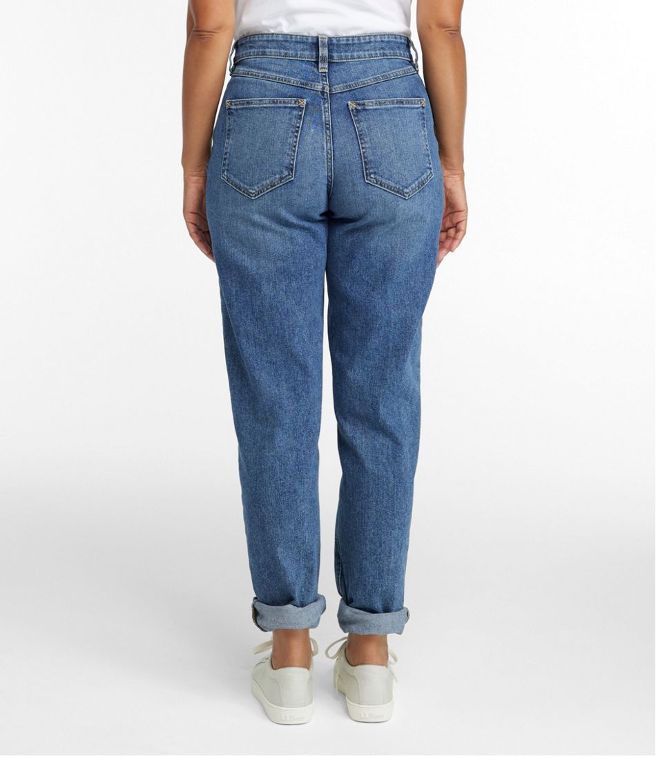 Women's 207 Vintage Jeans, High-Rise Boyfriend - L.L.Bean Value