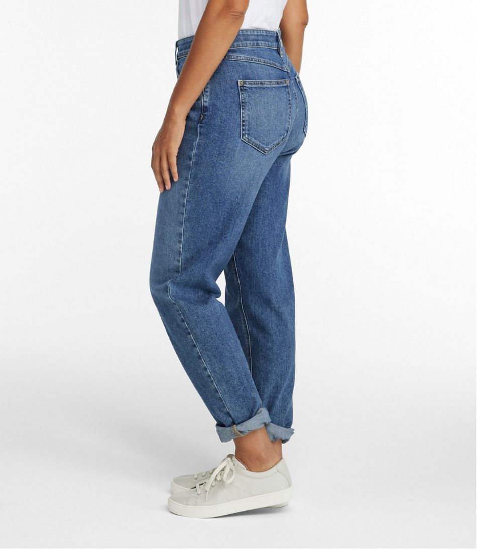 Women's 207 Vintage Jeans, High-Rise Boyfriend - L.L.Bean Value