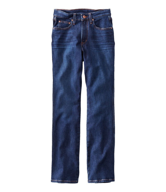 Women's L.L.Bean Everyday Stretch Jeans, High-Rise Mini Bootcut Ankle - L.L.Bean Quality
