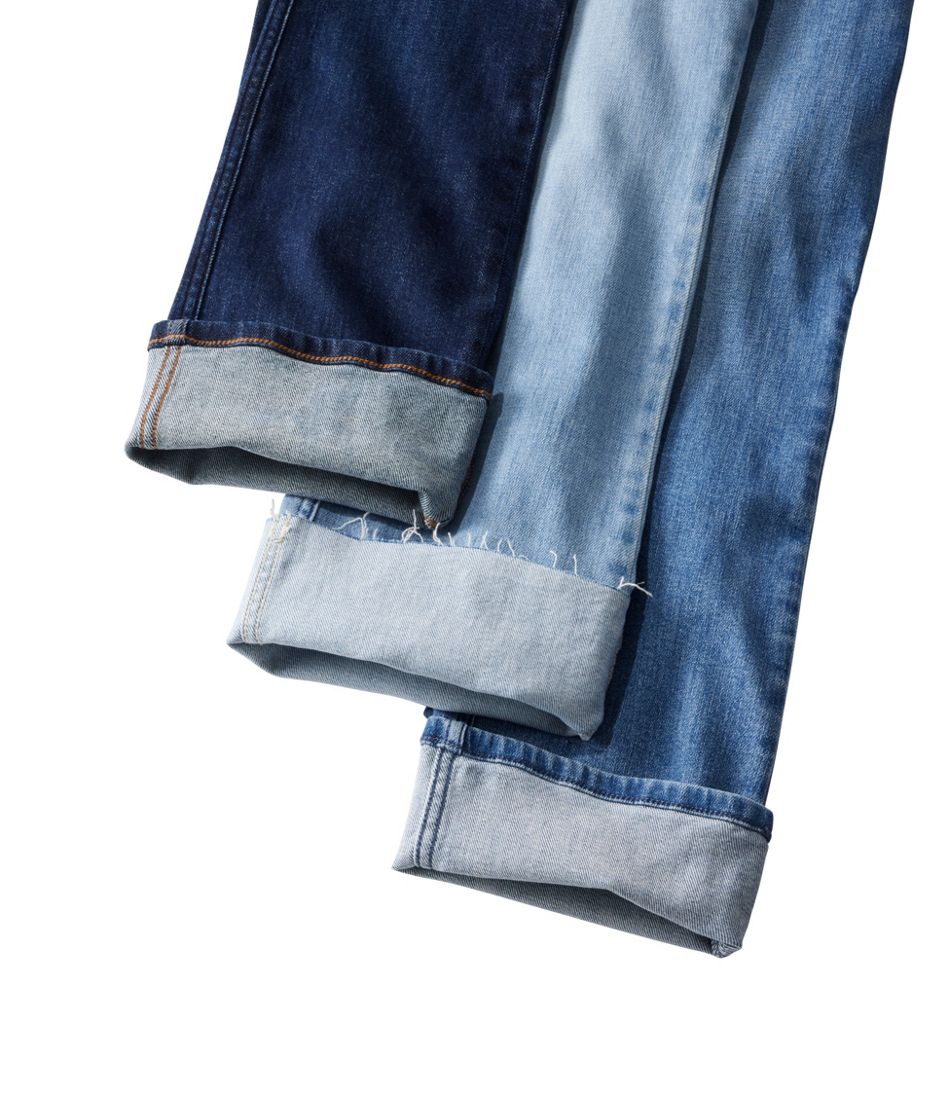 Women's L.L.Bean Everyday Stretch Jeans, High-Rise Mini Bootcut Ankle - L.L.Bean Quality