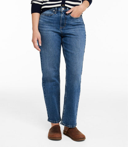 Women's 207 Vintage Jeans, High-Rise Stovepipe Ankle - L.L.Bean Trusted