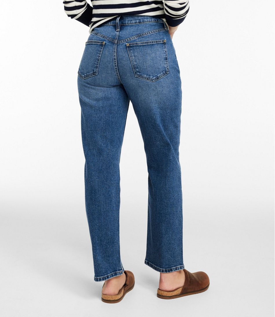 Women's 207 Vintage Jeans, High-Rise Stovepipe Ankle - L.L.Bean Trusted