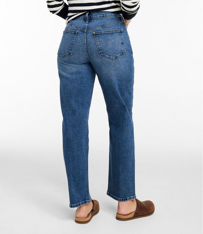 Women's 207 Vintage Jeans, High-Rise Stovepipe Ankle - L.L.Bean Trusted