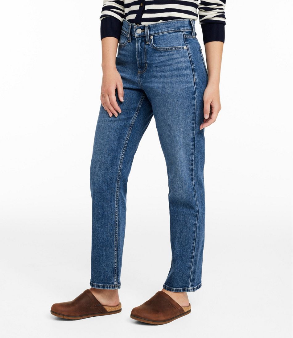 Women's 207 Vintage Jeans, High-Rise Stovepipe Ankle - L.L.Bean Trusted
