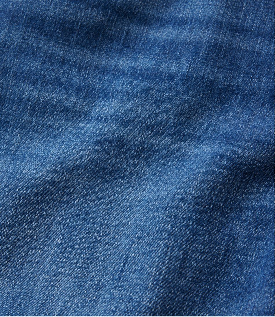 Women's L.L.Bean Everyday Stretch Jeans, High-Rise Relaxed Wide-Leg - L.L.Bean Premium