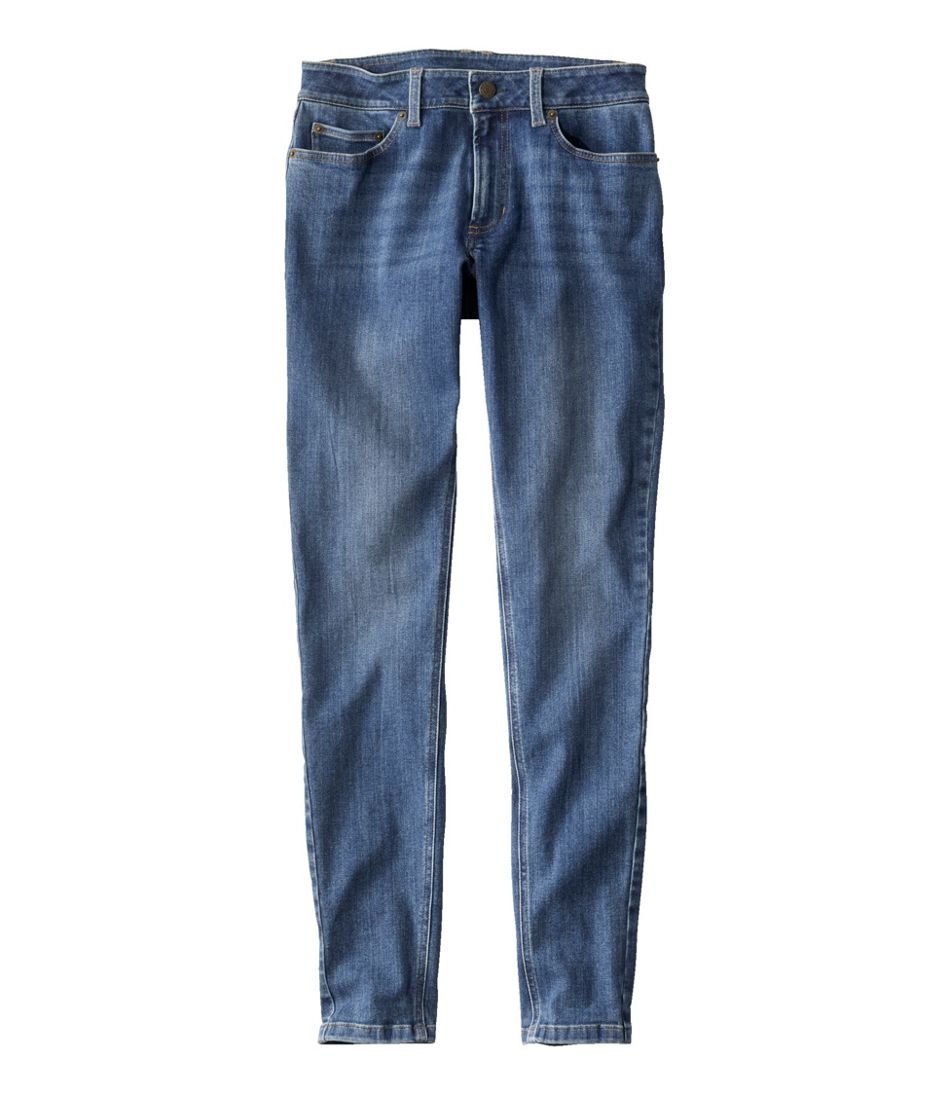 Women's BeanFlex® Jeans, Mid-Rise Skinny-Leg - L.L.Bean Trending