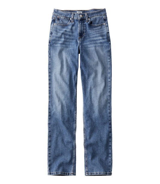 Women's 207 Vintage Jeans, High-Rise Straight-Leg - L.L.Bean Signature