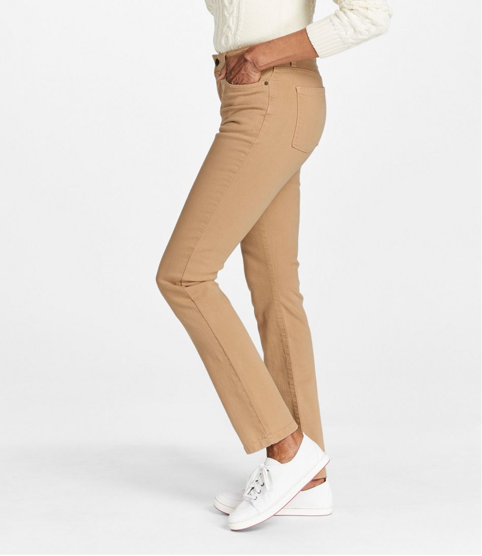 Women's True Shape Jeans, High-Rise Slim-Leg Colors - L.L.Bean Classic