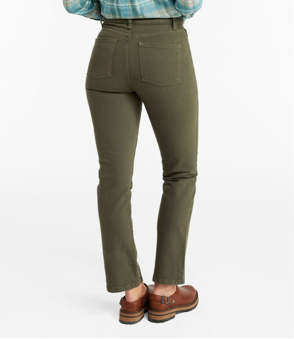 Women's True Shape Jeans, High-Rise Slim-Leg Ankle Colors - L.L.Bean Great Value