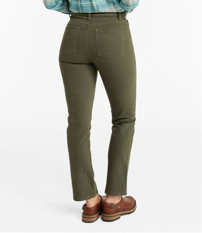 Women's True Shape Jeans, High-Rise Slim-Leg Ankle Colors - L.L.Bean Great Value