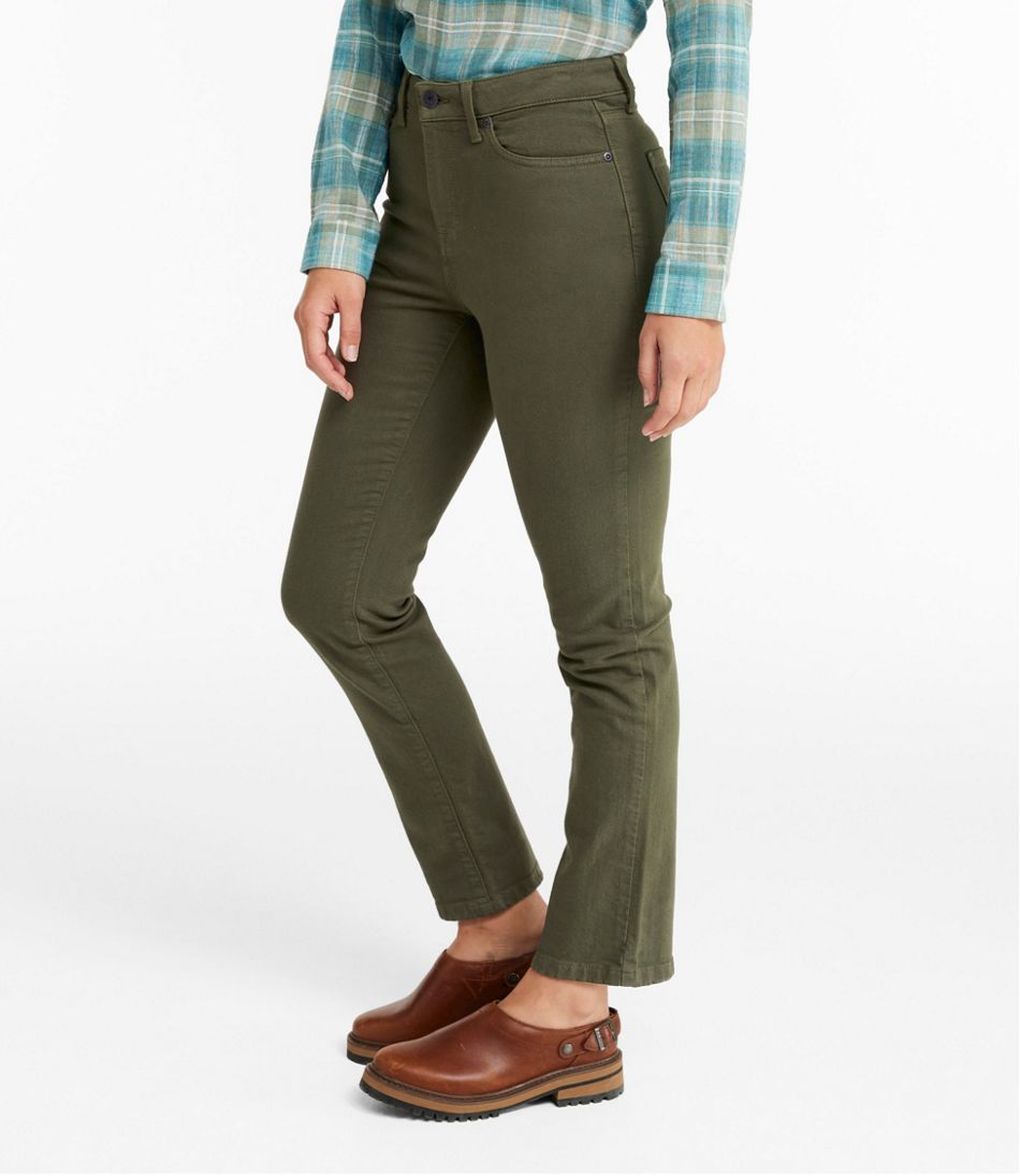 Women's True Shape Jeans, High-Rise Slim-Leg Ankle Colors - L.L.Bean Great Value