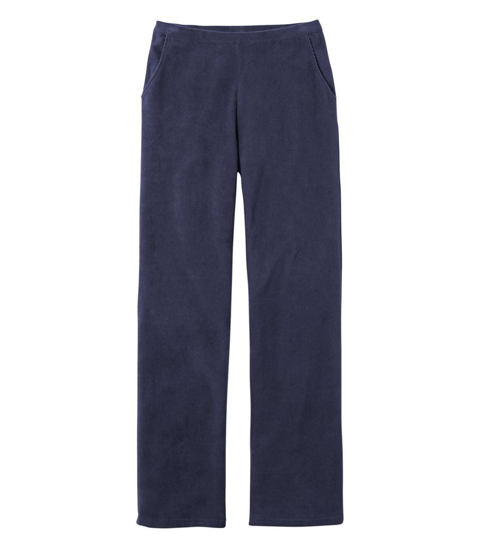 Women's Perfect Fit Knit Cords, Straight-Leg - L.L.Bean New