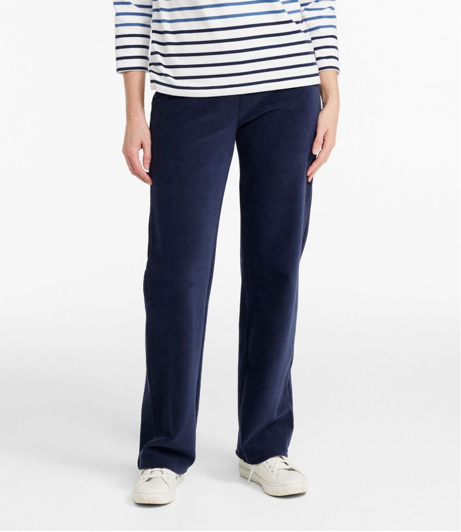 Women's Perfect Fit Knit Cords, Straight-Leg - L.L.Bean New