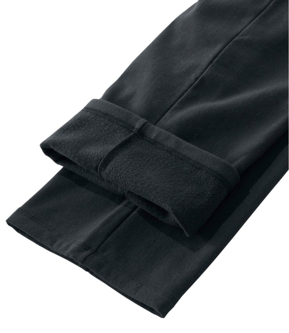Women's Perfect Fit Pants, Fleece-Backed Straight-Leg - L.L.Bean Featured