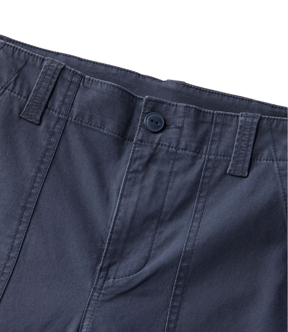 Women's 207 Vintage Cotton Canvas Pants, High-Rise Wide-Leg - L.L.Bean Essential