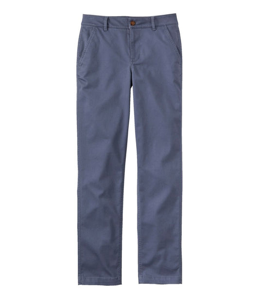 Women's Comfort Stretch Pants, Mid-Rise Straight-Leg Chino - L.L.Bean Great Value