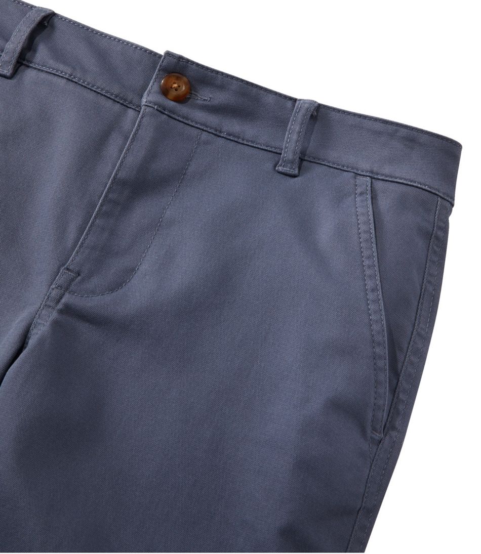 Women's Comfort Stretch Pants, Mid-Rise Straight-Leg Chino - L.L.Bean Great Value