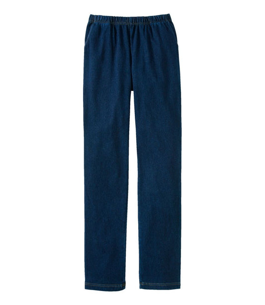Women's Perfect Fit Pants, Denim Original Tapered Leg - L.L.Bean Customer Favorite