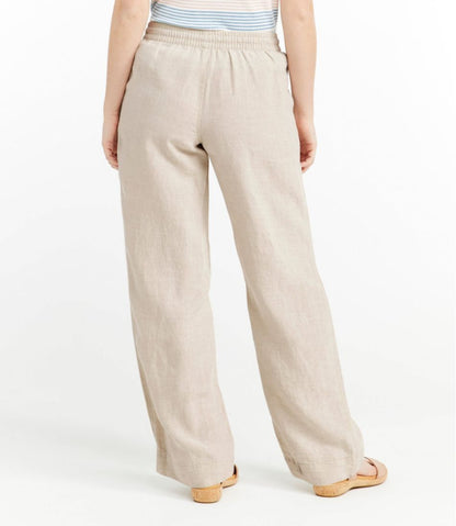 Women's Premium Washable Linen Pull-On Pants - L.L.Bean Premium