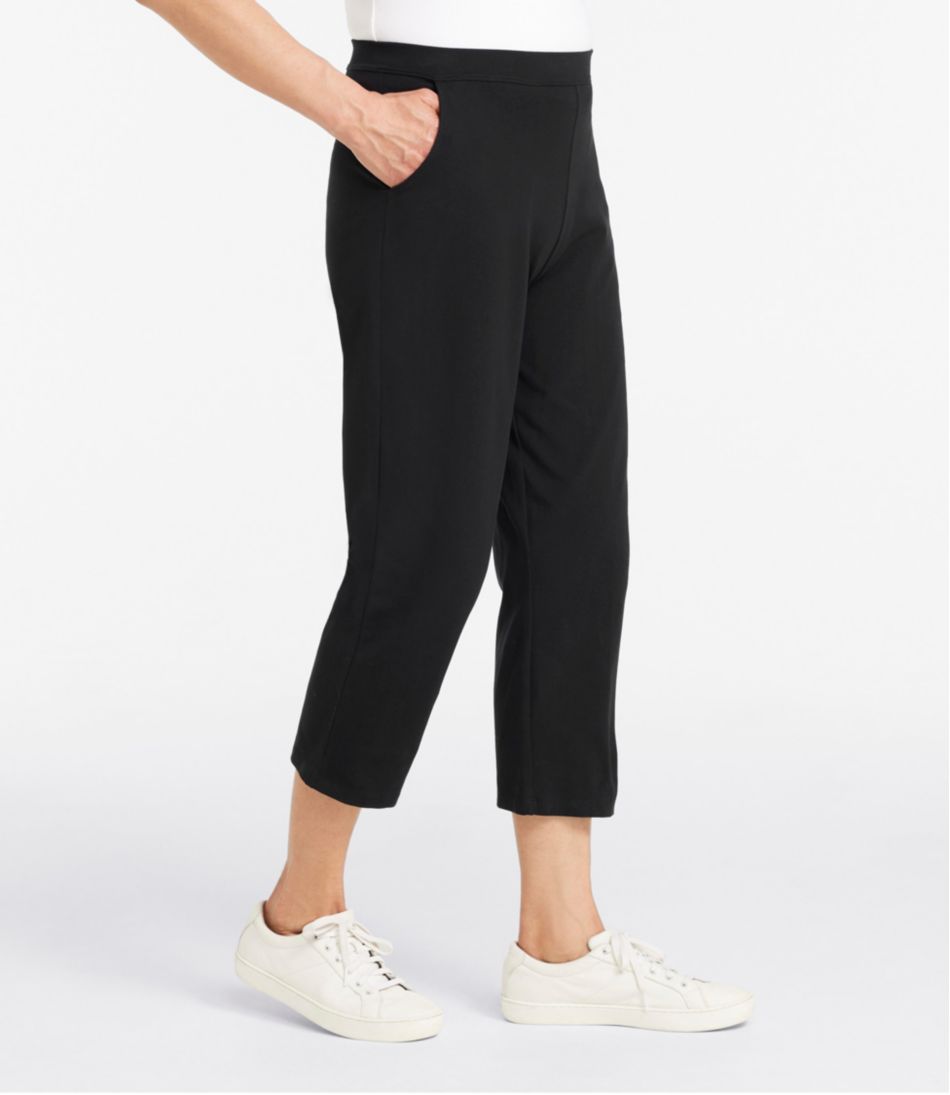 Perfect Fit Pants, Straight-Leg Crop - L.L.Bean Popular