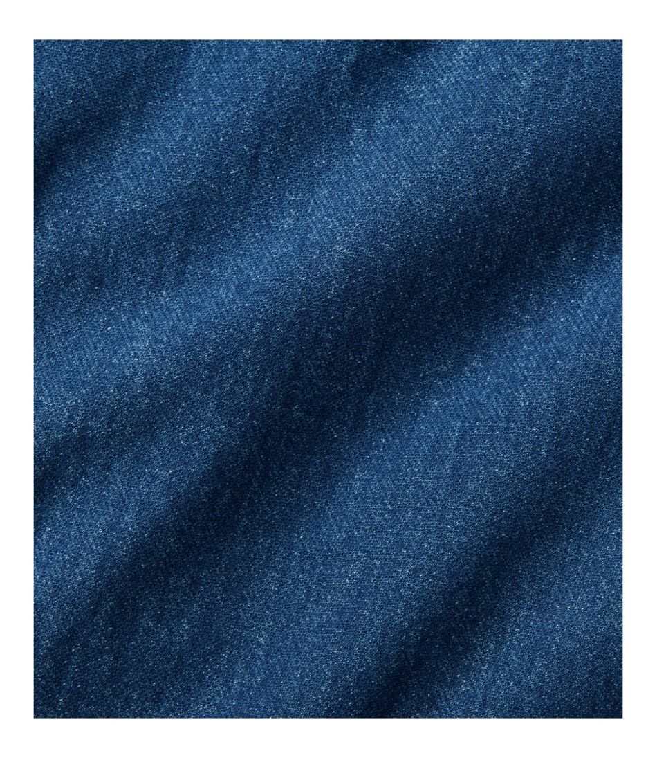 Women's Perfect Fit Pants, Denim Straight-Leg Fleece-Backed - L.L.Bean Classic