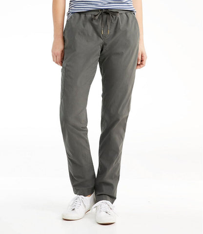 Women's Stretch Ripstop Pull-On Pants, Slim-Leg - L.L.Bean Essential