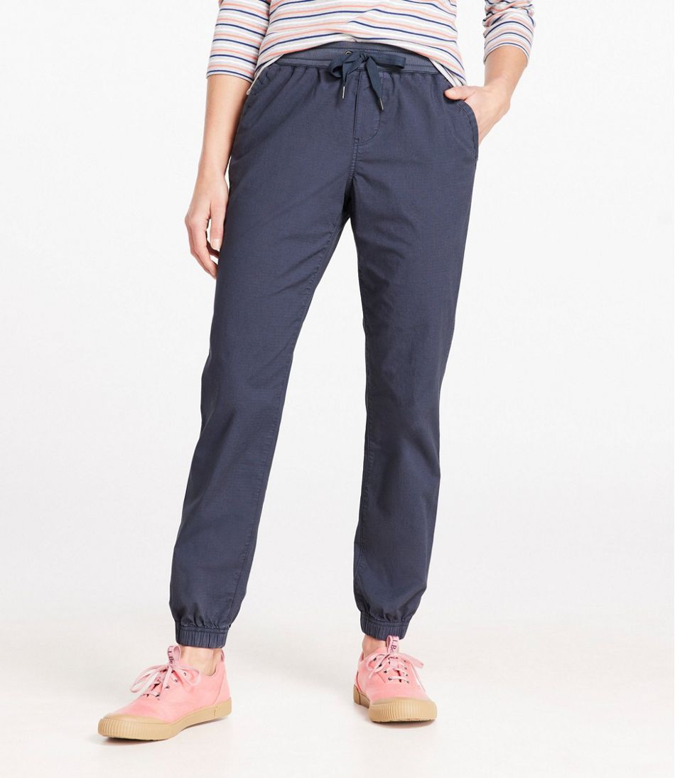 Women's Stretch Ripstop Pull-On Pants, Slim-Leg Jogger - L.L.Bean Popular