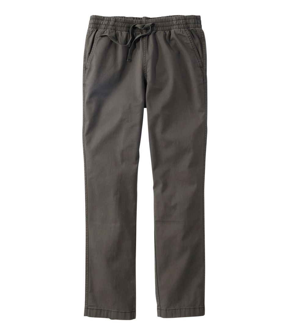 Women's Lakewashed Chino Pants, Mid-Rise Pull-On Ankle - L.L.Bean Best Seller