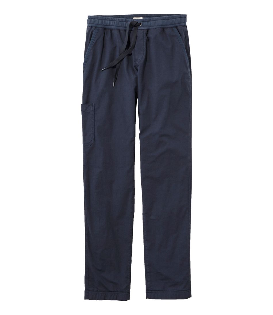 Women's Stretch Ripstop Pull-On Pants, Slim-Leg Fleece-Lined - L.L.Bean Exclusive